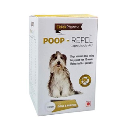 All4pets Poop Repel Tablets Coprophagia Aid for Dogs and Puppies 30 Tabs